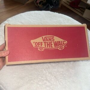 Asher glitter, checkerboard, black and white vans size 5